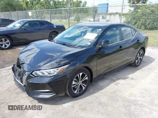 2023 Nissan Sentra SV with VIN 3N1AB8CV8PY240761, listed as a IAAI auction lot 42115618 with 49,078 mi miles. Bid and sale history available at carsss.com. Image 17.