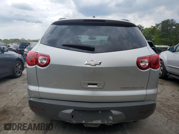 2012 Chevrolet Traverse LS with VIN 1GNKRFED3CJ248410, listed as a Copart auction lot 52760475 with 142,889 mi miles and Clean Title. Bid and sale history available at DreamBid. Image 6.
