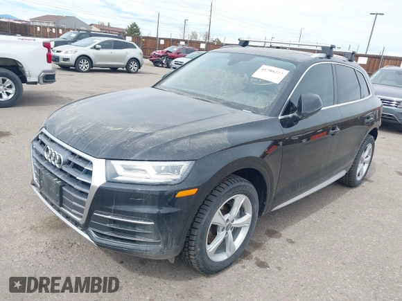 2020 Audi Q5 Premium Plus with VIN WA1BNAFY4L2006576, listed as a IAAI auction lot 41788222 with 78,619 mi miles and . Bid and sale history available at DreamBid. Image 2.