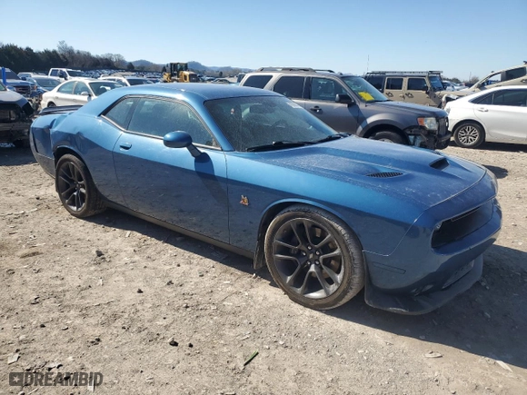 2021 Dodge Challenger R/T Scat Pack Widebody with VIN 2C3CDZFJ2MH508238, listed as a Copart auction lot 49966045 with 38,648 mi miles and Salvage Title. Bid and sale history available at carsss.com. Image 4.