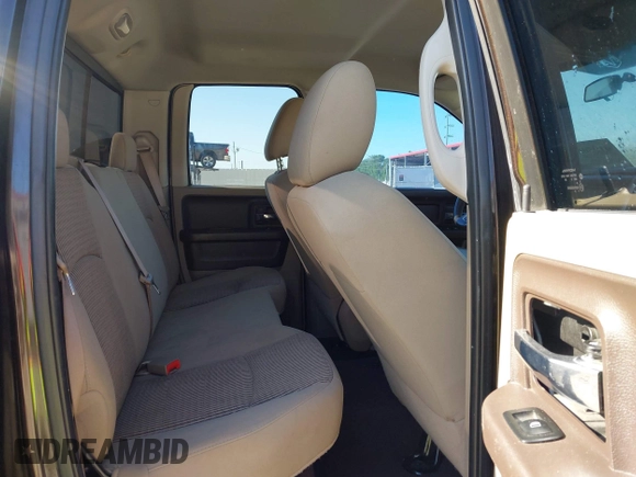 2010 Dodge 1500 SLT with VIN 1D7RB1GP7AS214036, listed as a IAAI auction lot 41950566 with 156,643 mi miles. Bid and sale history available at carsss.com. Image 8.