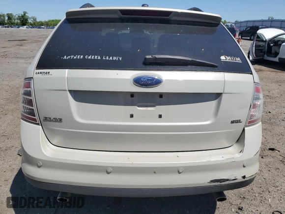 2007 Ford Edge SEL PLUS with VIN 2FMDK39C47BB71851, listed as a Copart auction lot 54090645 with 187,953 mi miles and Clean Title. Bid and sale history available at carsss.com. Image 6.
