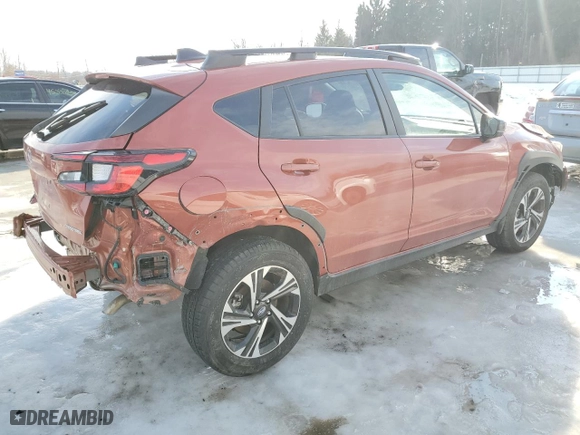 2024 Subaru Crosstrek Premium with VIN JF2GUADC6RH375002, listed as a Copart auction lot 46599715 with NaN miles and Salvage Title. Bid and sale history available at carsss.com. Image 3.