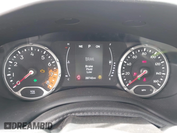 2018 Jeep Renegade Latitude with VIN ZACCJABB2JPJ56502, listed as a IAAI auction lot 42380142 with 39,740 mi miles and . Bid and sale history available at DreamBid. Image 7.