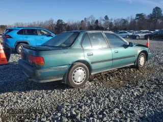 1992 Honda Accord z VIN 1HGCB7675NA166361, wystawiony jako Copart lot #45403685 z przebiegiem 384 361 mil mil oraz Szkoda całkowita • Salvage title. Historia ofert i sprzedaży dostępna na DreamBid. Obrazek 3.
