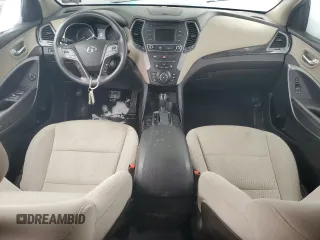 2018 Hyundai Santa Fe 2.4L with VIN 5XYZT3LB3JG571720, listed as a Copart auction lot 43942375 with 108,435 mi miles and Salvage title. Bid and sale history available at DreamBid. Image 8.