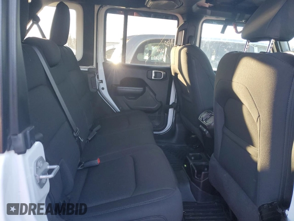 2020 Jeep Wrangler Unlimited Willys with VIN 1C4HJXDN9LW154108, listed as a Copart auction lot 84794694 with 64,609 mi miles and Salvage title. Bid and sale history available at DreamBid. Image 10.