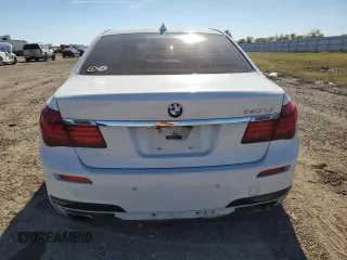 2014 BMW 7 Series 740Li with VIN WBAYE4C57ED138408, listed as a Copart auction lot 80553304 with 154,690 mi miles and Salvage Title. Bid and sale history available at carsss.com. Image 6.