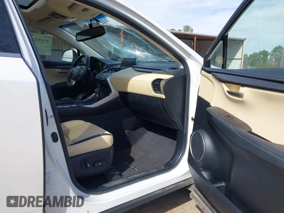 2017 Lexus NX 200t with VIN JTJYARBZ3H2052655, listed as a IAAI auction lot 41853489 with 110,648 mi miles and . Bid and sale history available at DreamBid. Image 5.