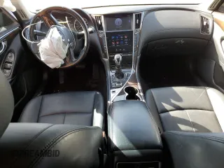 2019 Infiniti Q50 Luxe с VIN JN1EV7AP4KM516906, выставлен на аукционе Copart как лот 53291835 с пробегом 95 379 миль миль и Списание • Salvage title. История ставок и продаж доступна на DreamBid. Изображение 8.