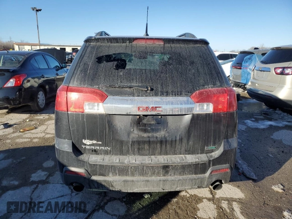 2011 GMC Terrain SLE-2 with VIN 2CTFLSE58B6210488, listed as a Copart auction lot 42095355 with 104,952 mi miles and Salvage Title. Bid and sale history available at carsss.com. Image 6.