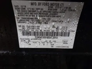 2019 Ford Flex SE with VIN 2FMGK5B84KBA13016, listed as a IAAI auction lot 41820940 with 67,237 mi miles. Bid and sale history available at carsss.com. Image 9.