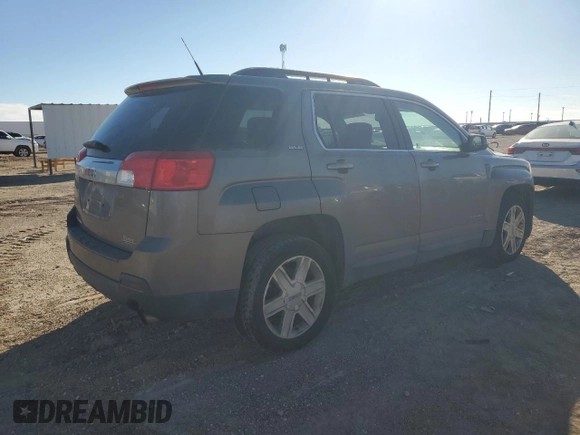 2010 GMC Terrain SLE-2 with VIN 2CTFLDEY1A6382415, listed as a Copart auction lot 82843714 with 102,566 mi miles and Salvage Title. Bid and sale history available at carsss.com. Image 3.