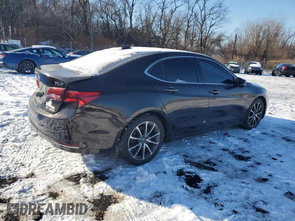 2016 Acura TLX V6 with VIN 19UUB2F3XGA009948, listed as a Copart auction lot 89319365 with 112,232 mi miles and Salvage Title. Bid and sale history available at carsss.com. Image 3.