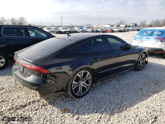 2019 Audi A7 Prestige with VIN WAUV2AF20KN072818, listed as a Copart auction lot 42824153 with 18,857 mi miles. Bid and sale history available at carsss.com. Image 3.