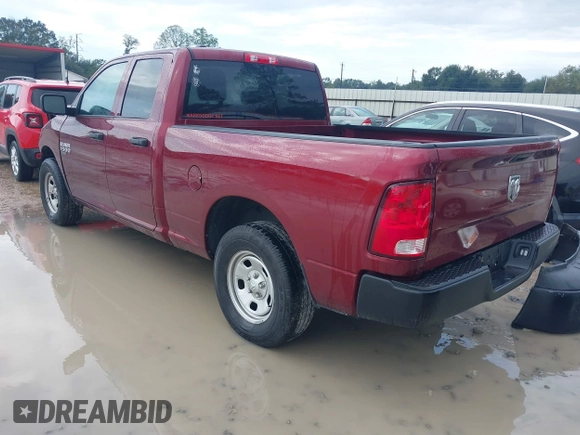 2021 Ram 1500 Tradesman with VIN 1C6RR6FG2MS512896, listed as a IAAI auction lot 40779033 with 62,030 mi miles and . Bid and sale history available at DreamBid. Image 3.