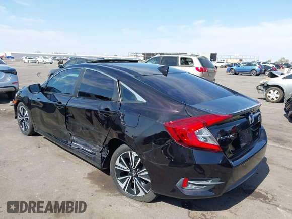 2018 Honda Civic EX-T z VIN 19XFC1F35JE200003, wystawiony jako IAAI lot #42393392 z przebiegiem 90 337 mil mil oraz . Historia ofert i sprzedaży dostępna na DreamBid. Obrazek 3.