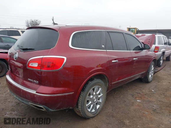 2015 Buick Enclave Leather with VIN 5GAKVBKD9FJ283346, listed as a IAAI auction lot 41499794 with 95,121 mi miles and . Bid and sale history available at carsss.com. Image 4.