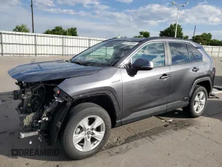 2021 Toyota RAV4 Hybrid XLE with VIN 4T3RWRFV0MU019064, listed as a Copart auction lot 60315665 with 19,658 mi miles and Salvage title. Bid and sale history available at DreamBid. Image 1.