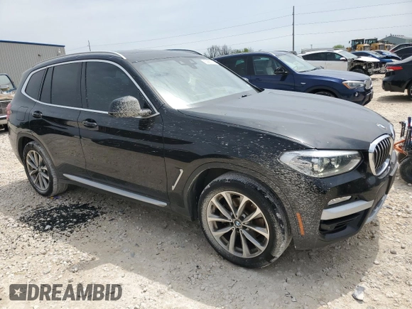 2019 BMW X3 sDrive30i with VIN 5UXTR7C58KLF30724, listed as a Copart auction lot 50880715 with 71,929 mi miles and Clean Title. Bid and sale history available at DreamBid. Image 4.