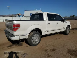 2012 Ford F-150 XL with VIN 1FTFW1ETXCFC03559, listed as a Copart auction lot 52626755 with 226,303 mi miles and Salvage Title. Bid and sale history available at carsss.com. Image 3.