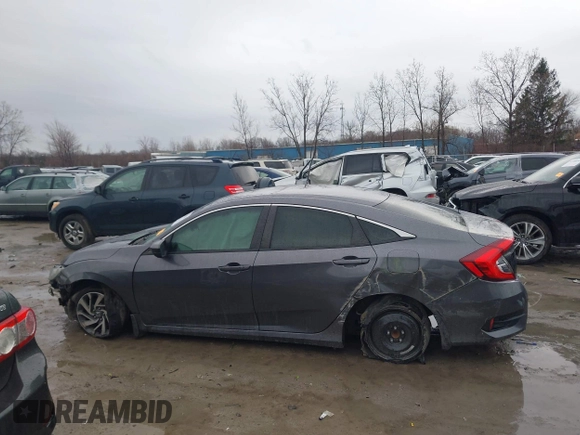 2016 Honda Civic Sedan EX with VIN 2HGFC2F83GH504303, listed as a IAAI auction lot 41914194 with 136,457 mi miles. Bid and sale history available at carsss.com. Image 15.