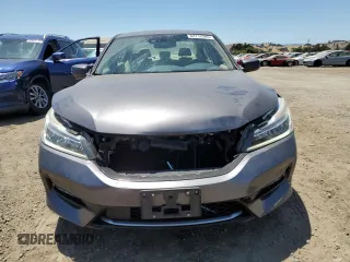 2017 Honda Accord Touring with VIN JHMCR6F74HC028452, listed as a Copart auction lot 62715345 with 83,506 mi miles and Salvage title. Bid and sale history available at DreamBid. Image 5.