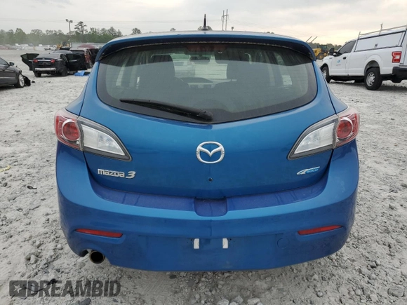 2012 Mazda Mazda3 i Touring with VIN JM1BL1L77C1679746, listed as a Copart auction lot 52483775 with 127,089 mi miles and Salvage Title. Bid and sale history available at carsss.com. Image 6.