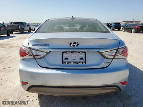 2013 Hyundai Sonata Hybrid Limited with VIN KMHEC4A46DA088568, listed as a Copart auction lot 52785715 with 111,322 mi miles and Clean Title. Bid and sale history available at carsss.com. Image 6.