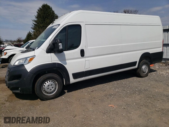 2025 Ram ProMaster Cargo Tradesman with VIN 3C6MRVJG9SE517735, listed as a Copart auction lot 51207475 with 9,208 mi miles and Clean Title. Bid and sale history available at DreamBid. Image 1.