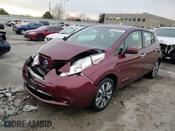 2017 Nissan LEAF S with VIN 1N4BZ0CP7HC309178, listed as a Copart auction lot 86210214 with 69,397 mi miles and Salvage Title. Bid and sale history available at carsss.com. Image 13.