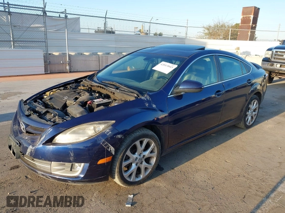2009 Mazda 6 S Grand Touring with VIN 1YVHP82BX95M21357, listed as a IAAI auction lot 42013043 with 119,701 mi miles and . Bid and sale history available at DreamBid. Image 19.