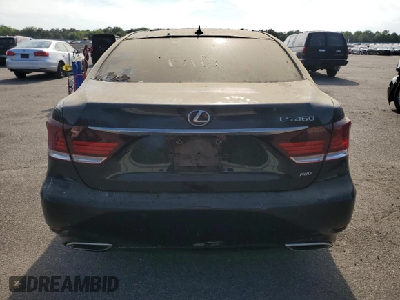 2013 Lexus LS 460 z VIN JTHCL5EF0D5017130, wystawiony jako Copart lot #57209794 z przebiegiem 31 101 mil mil oraz Nie do naprawy. Historia ofert i sprzedaży dostępna na DreamBid. Obrazek 6.