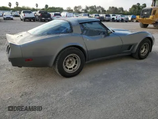 1981 Chevrolet Corvette with VIN 1G1AY8761BS423613, listed as a Copart auction lot 86851364 with 16,004 mi miles and Clean Title. Bid and sale history available at carsss.com. Image 3.