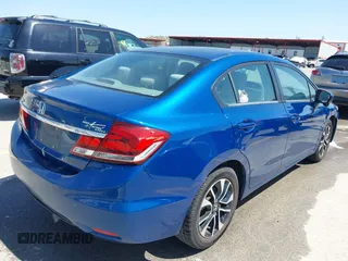 2015 Honda Civic EX with VIN 2HGFB2F81FH550665, listed as a IAAI auction lot 42017363 with 180,098 mi miles and . Bid and sale history available at carsss.com. Image 4.