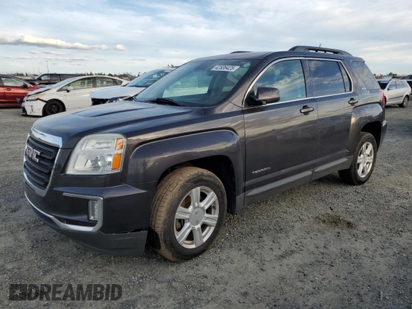 2016 GMC Terrain SLE with VIN 2GKALNEK2G6294655, listed as a Copart auction lot 42536425 with 106,319 mi miles and Salvage Title. Bid and sale history available at carsss.com. Image 1.