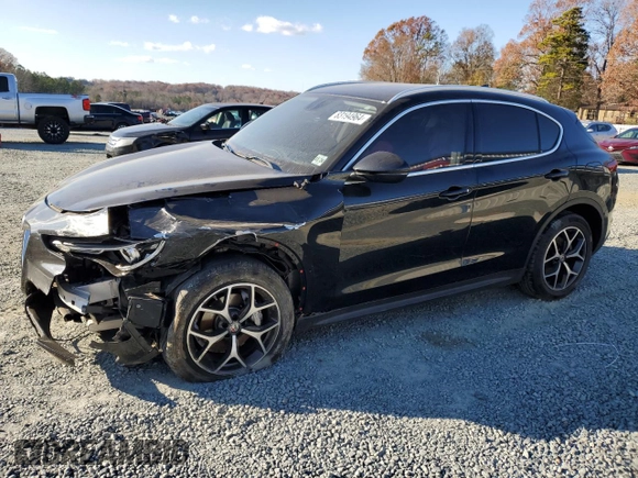 2019 Alfa Romeo Stelvio Ti Lusso z VIN ZASPAKBN0K7C71285, wystawiony jako Copart lot #83194964 z przebiegiem 59 811 mil mil oraz Szkoda całkowita • Salvage title. Historia ofert i sprzedaży dostępna na DreamBid. Obrazek 1.