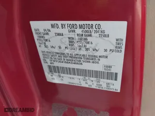 2006 Ford Escape Limited with VIN 1FMYU04166KD46606, listed as a IAAI auction lot 41713276 with 1 mi miles. Bid and sale history available at carsss.com. Image 9.