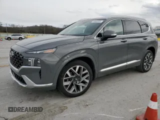 2023 Hyundai Santa Fe Calligraphy z VIN 5NMS54AL4PH510517, wystawiony jako Copart lot #49600955 z przebiegiem 52 951 mil mil oraz Czysty tytuł • Clean title. Historia ofert i sprzedaży dostępna na DreamBid. Obrazek 1.