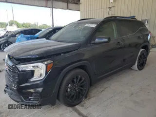 2024 GMC Terrain SLE with VIN 3GKALMEG9RL396913, listed as a Copart auction lot 55751115 with 2,000 mi miles and Salvage title. Bid and sale history available at DreamBid. Image 1.