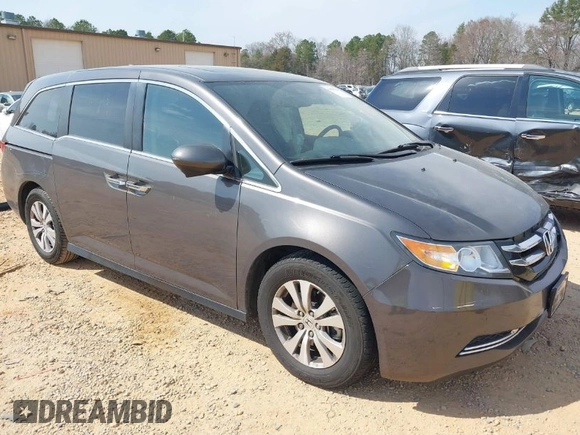 2016 Honda Odyssey EX-L with VIN 5FNRL5H61GB099699, listed as a IAAI auction lot 41807964 with 67,041 mi miles and . Bid and sale history available at DreamBid. Image 1.