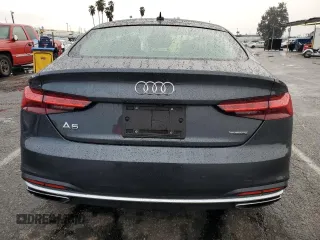 2020 Audi A5 Sportback Premium Plus with VIN WAUCNCF55LA019853, listed as a Copart auction lot 80907423 with 30,866 mi miles. Bid and sale history available at carsss.com. Image 6.