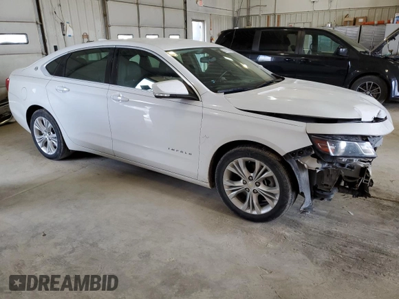 2015 Chevrolet Impala LT with VIN 2G1125S34F9158044, listed as a Copart auction lot 52731325 with 124,068 mi miles and Salvage Title. Bid and sale history available at DreamBid. Image 4.