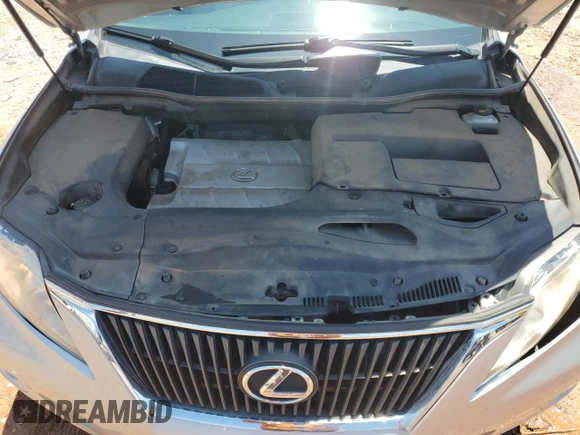 2011 Lexus RX 350 z VIN JTJZK1BA5B2004885, wystawiony jako Copart lot #59254955 z przebiegiem 152 699 mil mil oraz Szkoda całkowita • Salvage title. Historia ofert i sprzedaży dostępna na DreamBid. Obrazek 12.