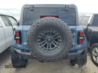 2023 Ford Bronco Raptor with VIN 1FMEE5JR7PLB79692, listed as a Copart auction lot 74881474 with 862 mi miles and Salvage Title. Bid and sale history available at carsss.com. Image 6.