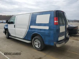2018 Chevrolet Express Cargo Van with VIN 1GCWGAFG7J1912491, listed as a Copart auction lot 47119905 with 142,521 mi miles and Salvage Title. Bid and sale history available at carsss.com. Image 2.