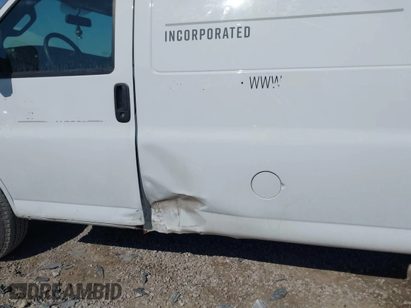 2017 Chevrolet Express Cargo Van with VIN 1GCWGAFF1H1289211, listed as a IAAI auction lot 42060982 with 81,529 mi miles. Bid and sale history available at carsss.com. Image 6.