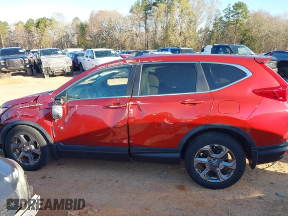 2019 Honda CR-V EX-L with VIN 5J6RW1H85KL006877, listed as a IAAI auction lot 41887913 with 39,833 mi miles. Bid and sale history available at carsss.com. Image 14.