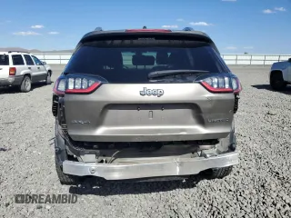 2019 Jeep Cherokee Limited with VIN 1C4PJMDX1KD345527, listed as a Copart auction lot 57636585 with 70,385 mi miles and Salvage title. Bid and sale history available at DreamBid. Image 6.