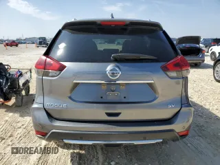 2019 Nissan Rogue SV with VIN KNMAT2MT9KP525354, listed as a Copart auction lot 44823025 with 85,719 mi miles and Salvage Title. Bid and sale history available at carsss.com. Image 6.